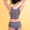 Culotte Flori  70´s de algodón con encaje